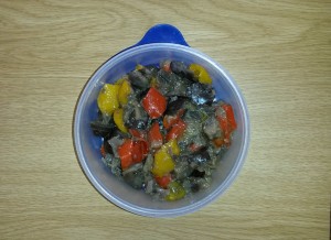 Mix-pepper-pan-fried-with-onion's-and-olive-oil