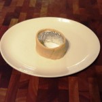 2.	Roll the pastry circular to form the shape as seen. 3cm high, and place in the oven