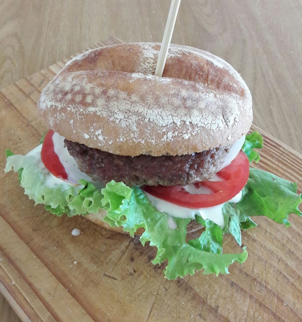 OSTRICH BURGER