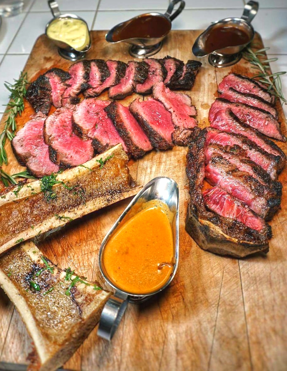maxi meal june mixed grill board with sauce