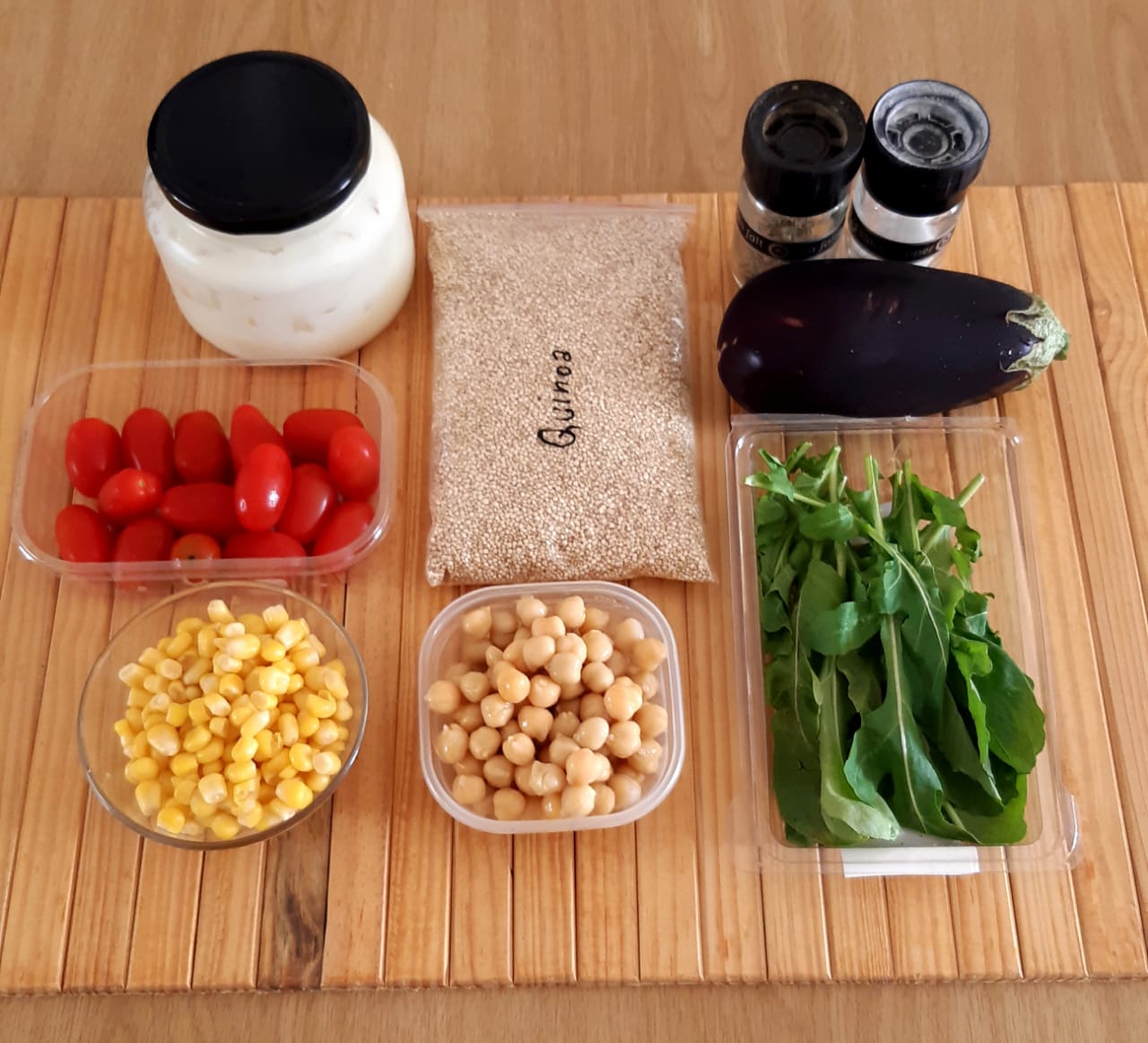 1 Chickpea Salad Ingredients