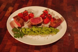 Plate and serve