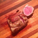 Slice the fillet in thick’ish peices,