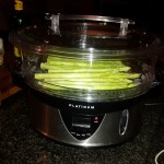 2.	Steam (or boil) the asparagus until cooked through but firm,