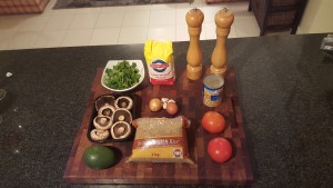 1. All the ingredients