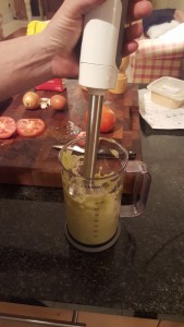 3.	Blend the Avo;