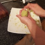 5.	Using your hands make cup sized Polpette;
