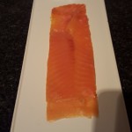 3.	Place the salmon on the plate