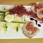 Plate and dress with pepper