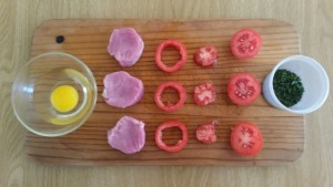 Cut and Prepare the ingredients