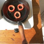 Fry the tomatoes