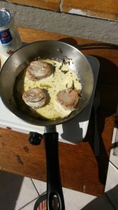 Add fresh creme and rest