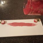 5.	Spread the sauce in the plate