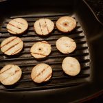 Slice and grill the pear