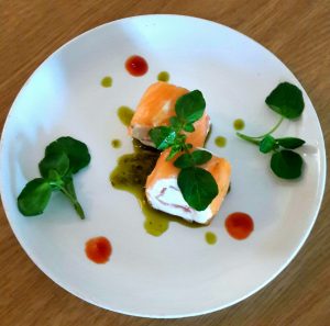 Slice and plate the rulade