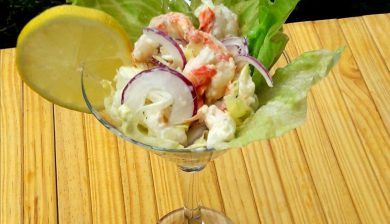 Langostine cocktail